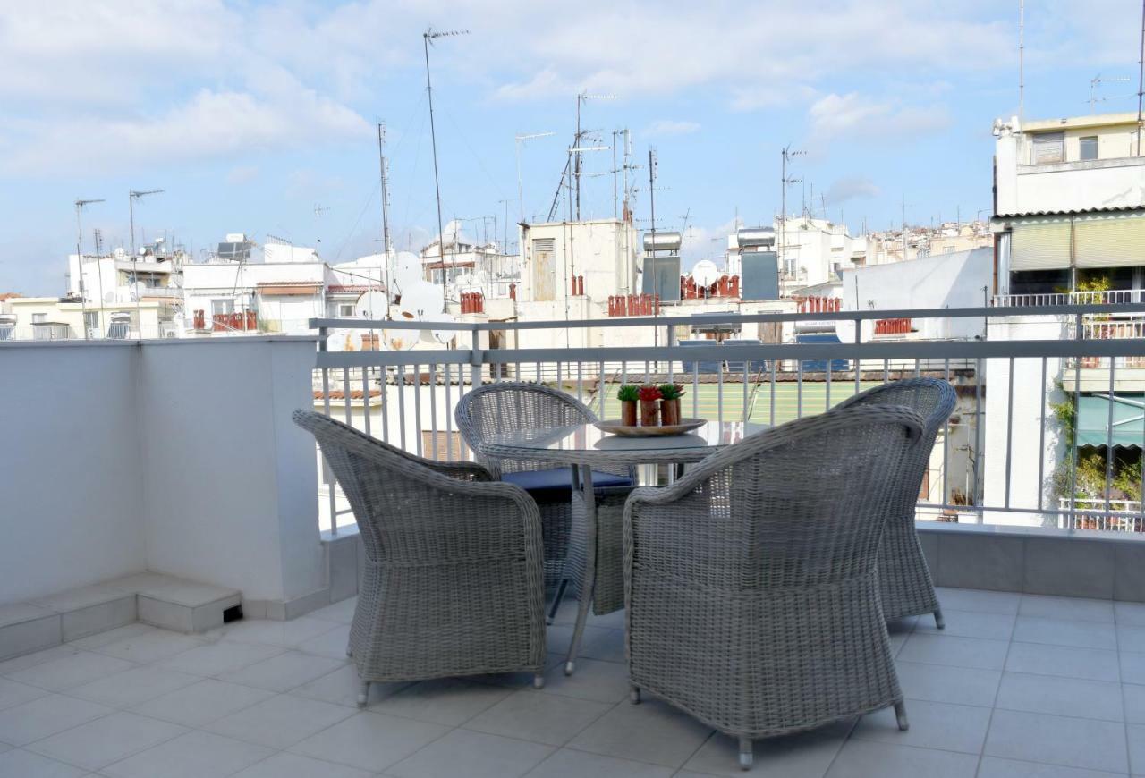Cosmos N Armonia Apts. Thessaloniki Exterior foto